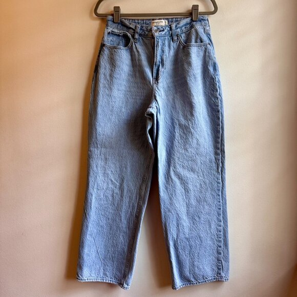 Abercrombie & Fitch Jeans The Loose High Rise Womens 29/8S Baggy Y2K Wide Leg - Picture 1 of 5